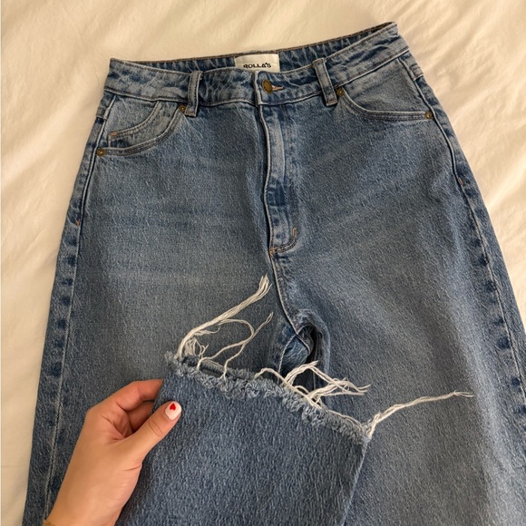 ROLLA’S High Rise Straight Jeans - Picture 4 of 6